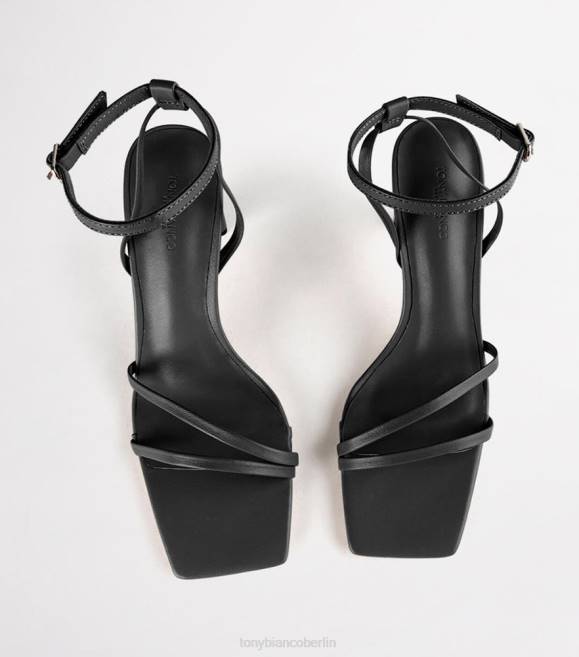 Stöckelschuhe| de Tony Bianco Frauen Corso-Absätze schwarzes Nappaleder 4624108